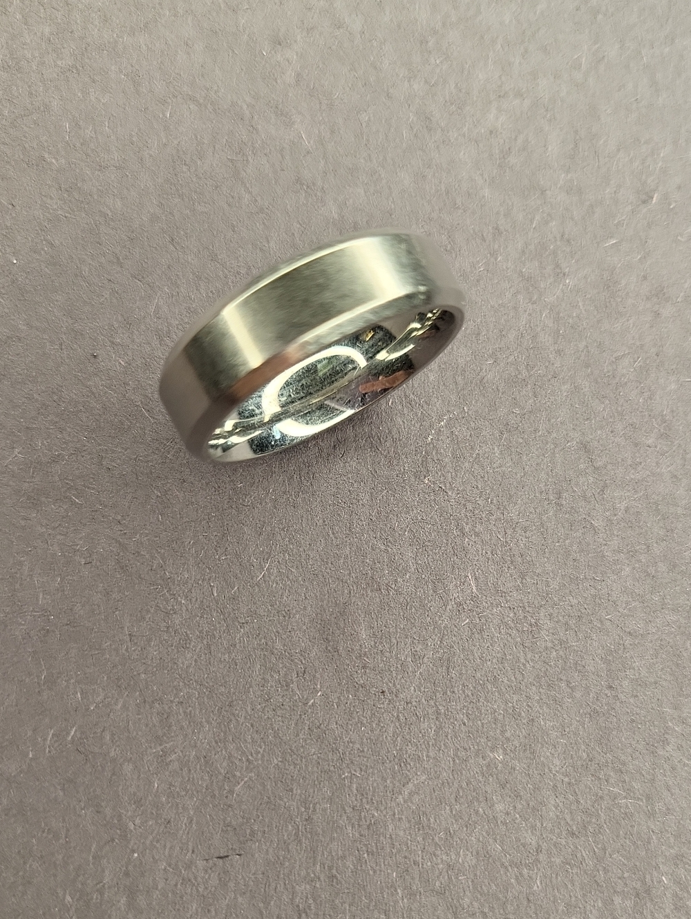 Brushed Silver Stainless Steel Band